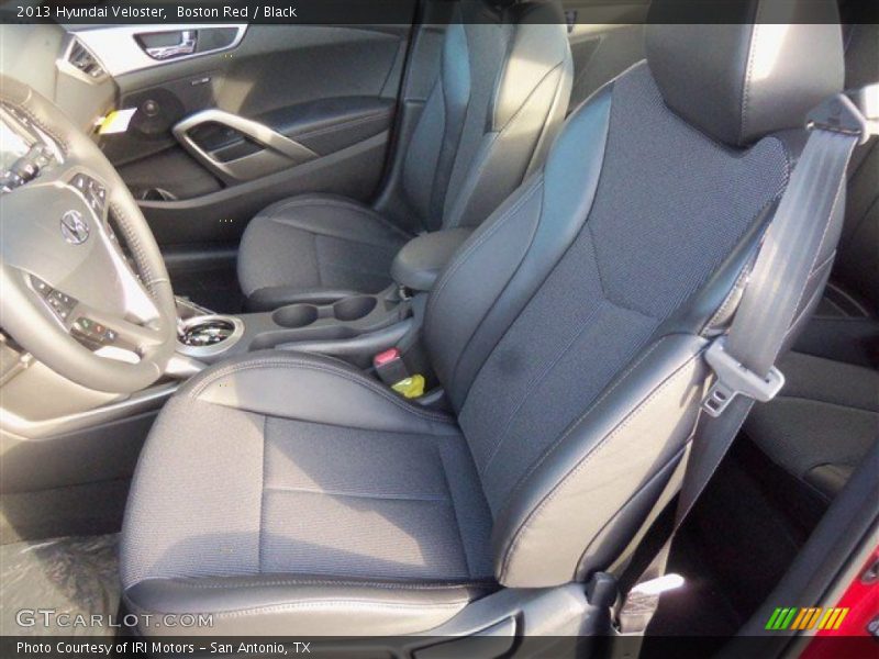 Boston Red / Black 2013 Hyundai Veloster