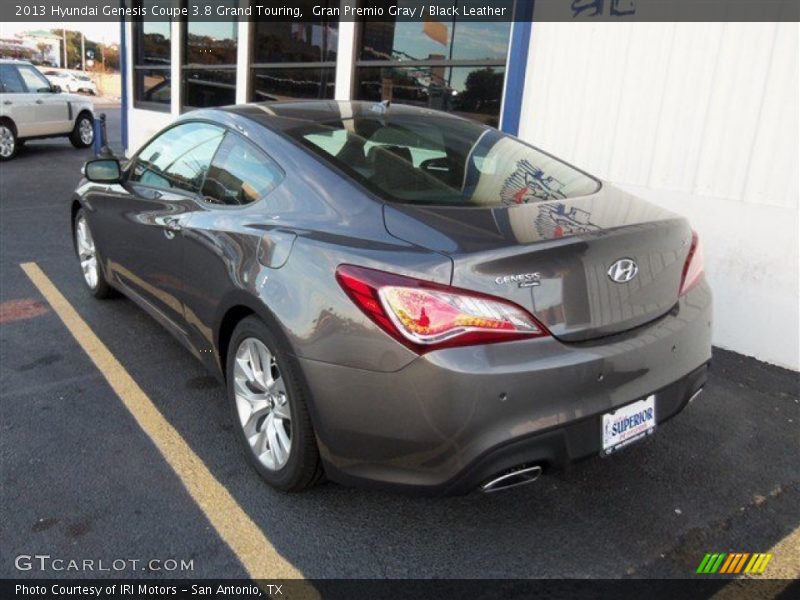 Gran Premio Gray / Black Leather 2013 Hyundai Genesis Coupe 3.8 Grand Touring