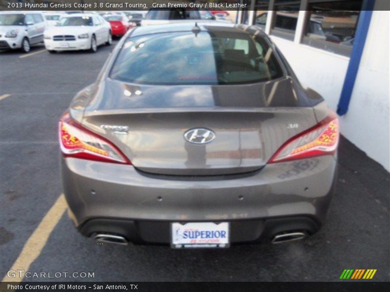 Gran Premio Gray / Black Leather 2013 Hyundai Genesis Coupe 3.8 Grand Touring