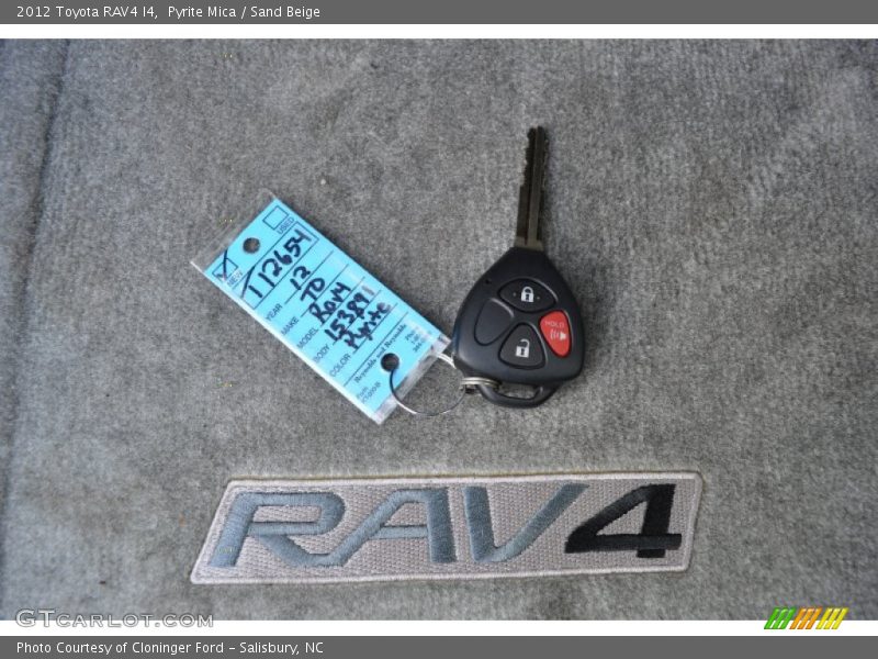 Pyrite Mica / Sand Beige 2012 Toyota RAV4 I4