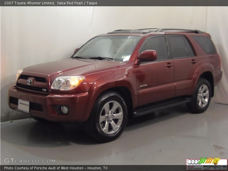 Salsa Red Pearl / Taupe 2007 Toyota 4Runner Limited