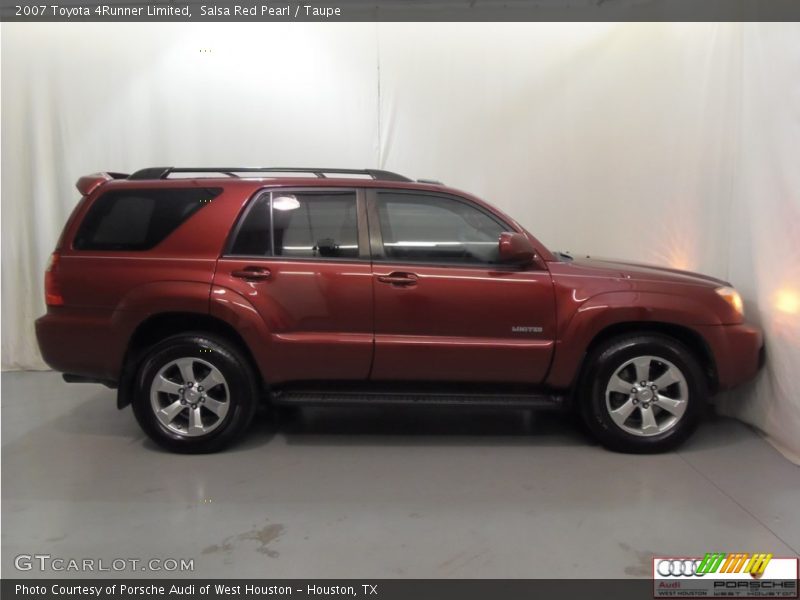 Salsa Red Pearl / Taupe 2007 Toyota 4Runner Limited
