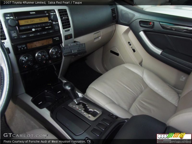 Salsa Red Pearl / Taupe 2007 Toyota 4Runner Limited