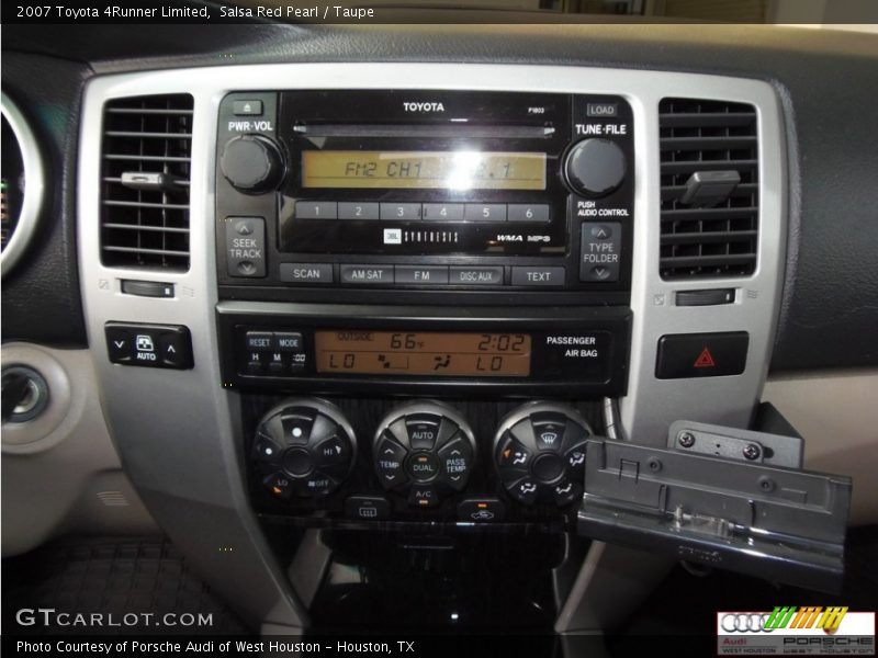 Salsa Red Pearl / Taupe 2007 Toyota 4Runner Limited