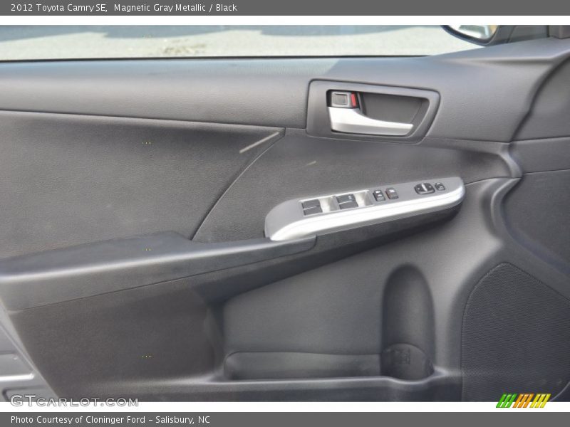 Magnetic Gray Metallic / Black 2012 Toyota Camry SE