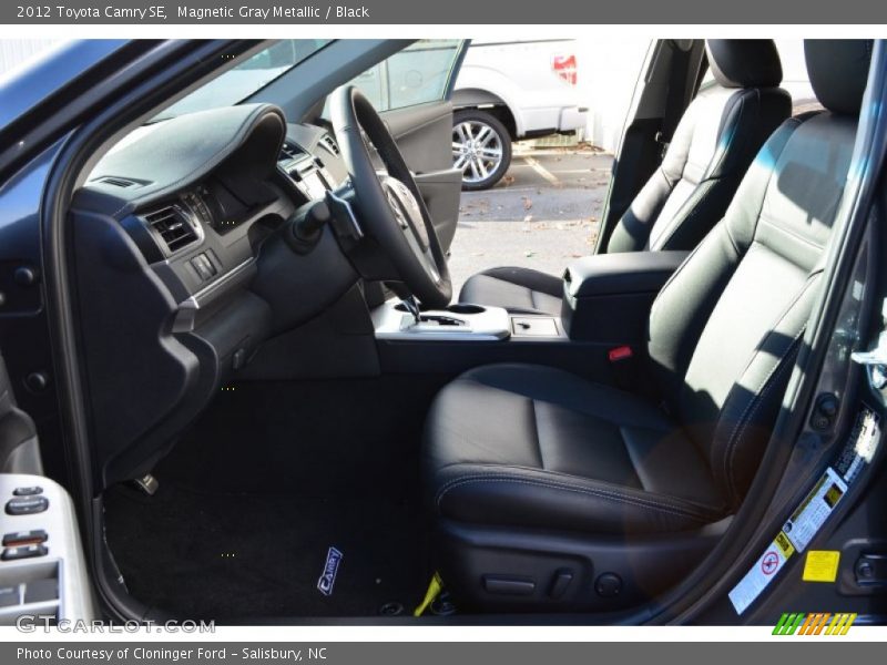 Magnetic Gray Metallic / Black 2012 Toyota Camry SE