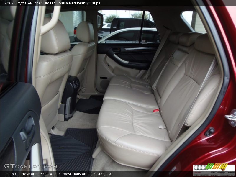 Salsa Red Pearl / Taupe 2007 Toyota 4Runner Limited