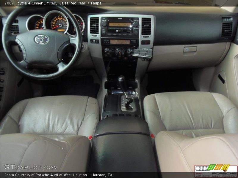 Salsa Red Pearl / Taupe 2007 Toyota 4Runner Limited