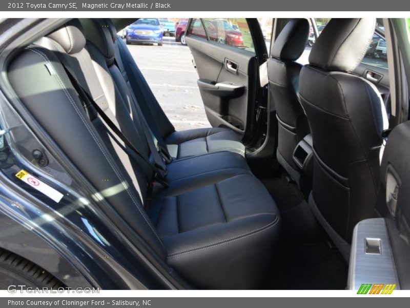 Magnetic Gray Metallic / Black 2012 Toyota Camry SE