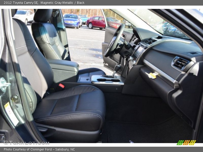 Magnetic Gray Metallic / Black 2012 Toyota Camry SE