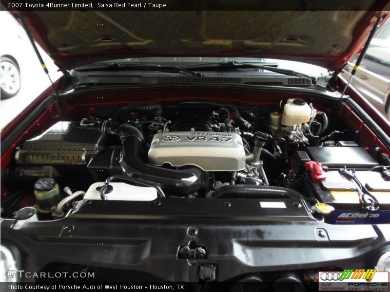 Salsa Red Pearl / Taupe 2007 Toyota 4Runner Limited