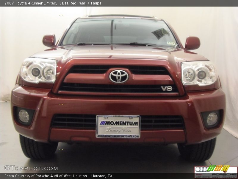 Salsa Red Pearl / Taupe 2007 Toyota 4Runner Limited