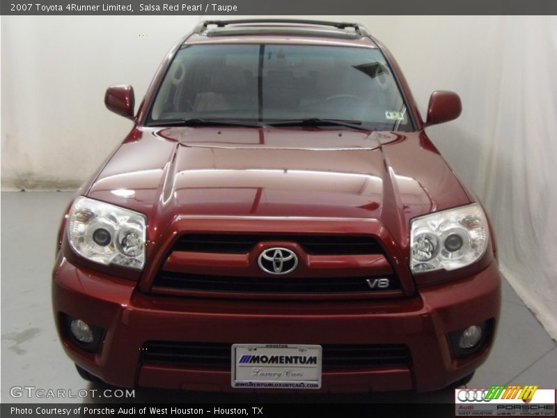 Salsa Red Pearl / Taupe 2007 Toyota 4Runner Limited