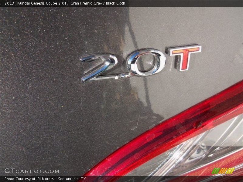 Gran Premio Gray / Black Cloth 2013 Hyundai Genesis Coupe 2.0T