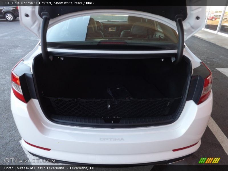 Snow White Pearl / Black 2013 Kia Optima SX Limited
