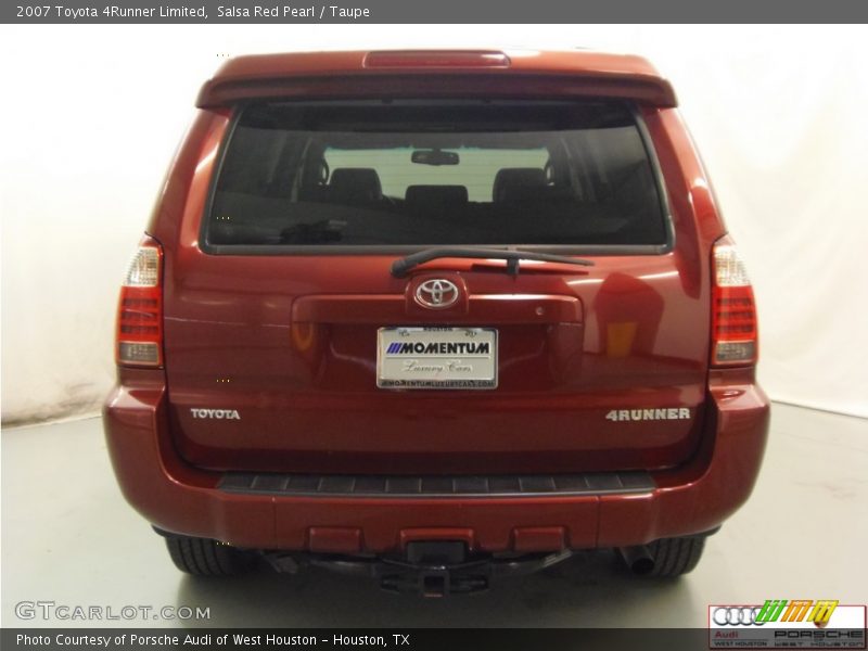 Salsa Red Pearl / Taupe 2007 Toyota 4Runner Limited