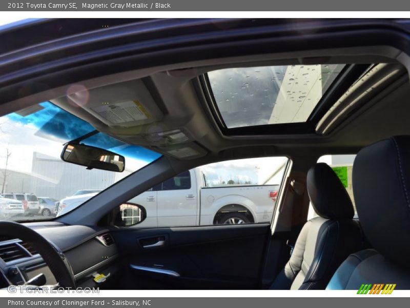 Magnetic Gray Metallic / Black 2012 Toyota Camry SE