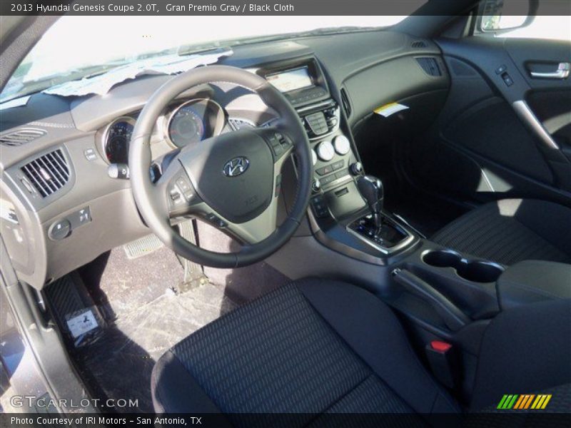 Gran Premio Gray / Black Cloth 2013 Hyundai Genesis Coupe 2.0T