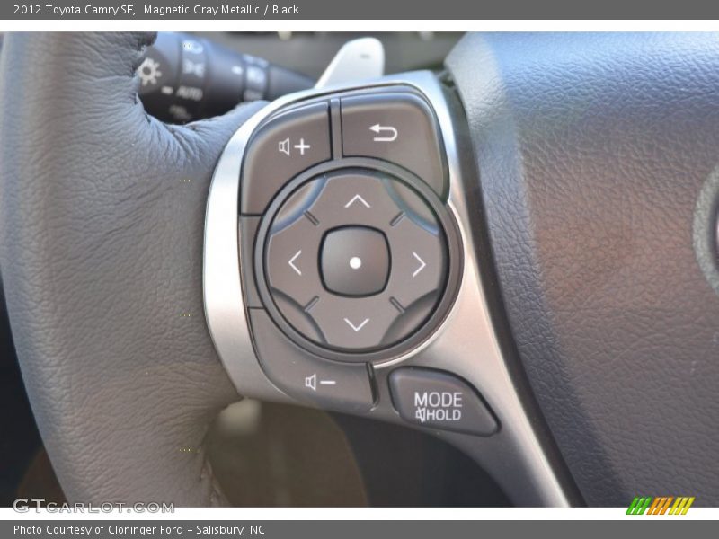 Magnetic Gray Metallic / Black 2012 Toyota Camry SE