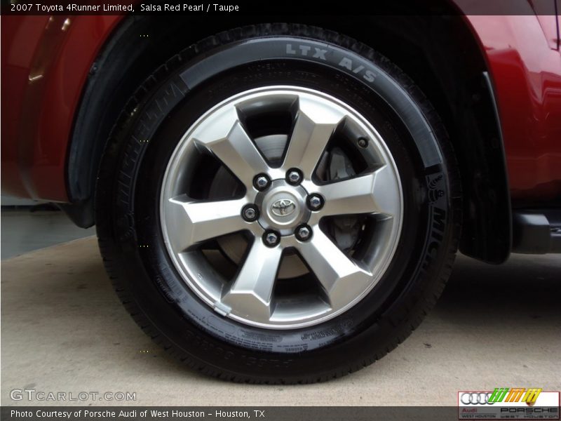 Salsa Red Pearl / Taupe 2007 Toyota 4Runner Limited