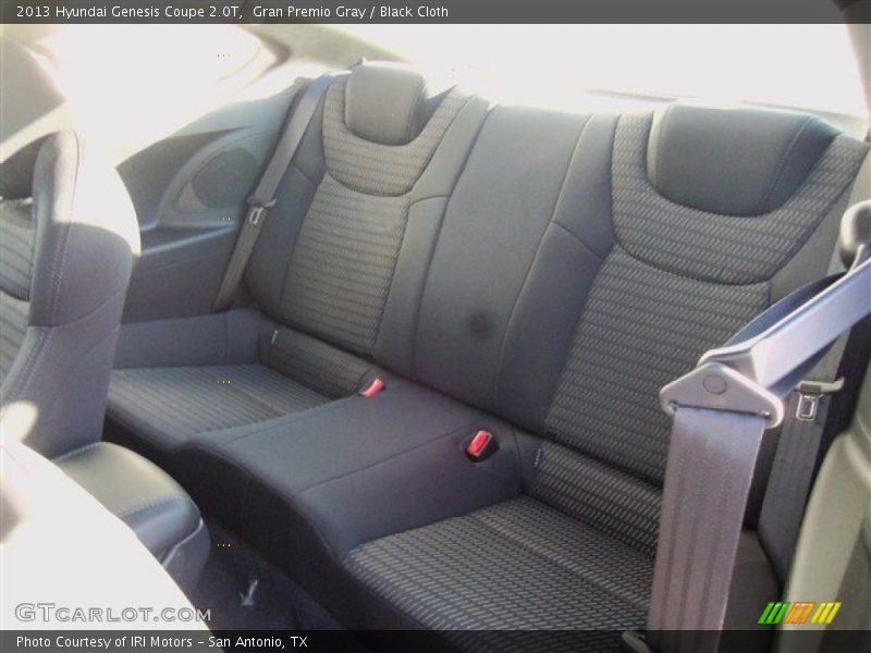 Gran Premio Gray / Black Cloth 2013 Hyundai Genesis Coupe 2.0T