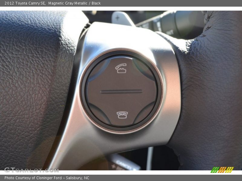 Magnetic Gray Metallic / Black 2012 Toyota Camry SE