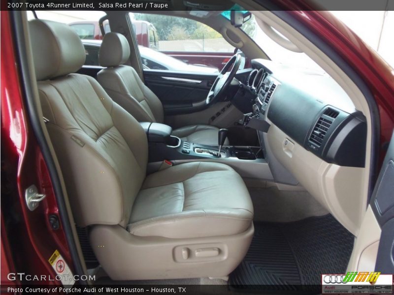 Salsa Red Pearl / Taupe 2007 Toyota 4Runner Limited