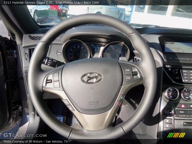 Gran Premio Gray / Black Cloth 2013 Hyundai Genesis Coupe 2.0T