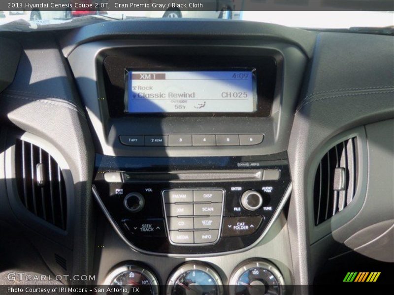 Gran Premio Gray / Black Cloth 2013 Hyundai Genesis Coupe 2.0T