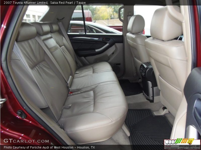 Salsa Red Pearl / Taupe 2007 Toyota 4Runner Limited