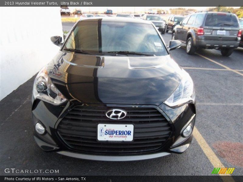 Ultra Black / Black 2013 Hyundai Veloster Turbo