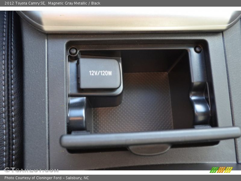 Magnetic Gray Metallic / Black 2012 Toyota Camry SE