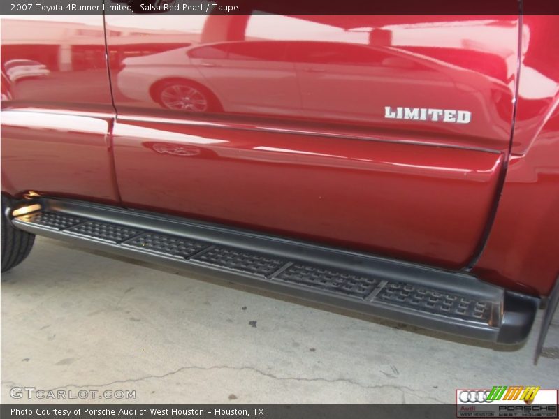 Salsa Red Pearl / Taupe 2007 Toyota 4Runner Limited