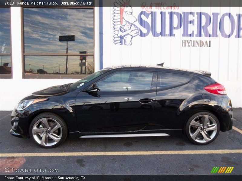 Ultra Black / Black 2013 Hyundai Veloster Turbo