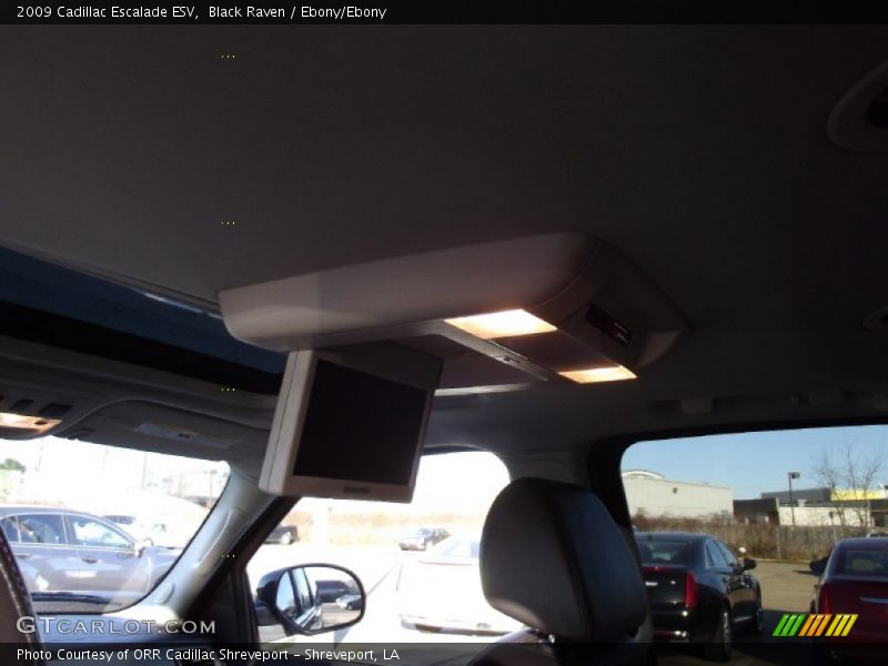 Black Raven / Ebony/Ebony 2009 Cadillac Escalade ESV
