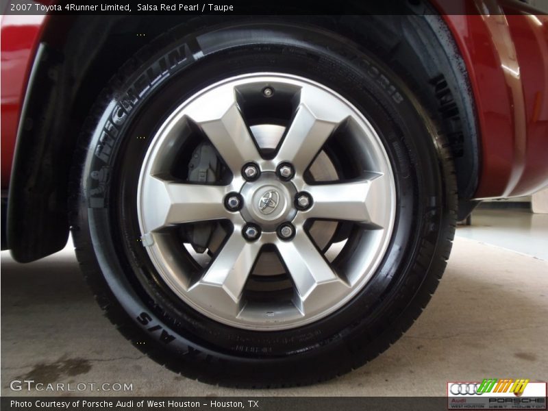 Salsa Red Pearl / Taupe 2007 Toyota 4Runner Limited