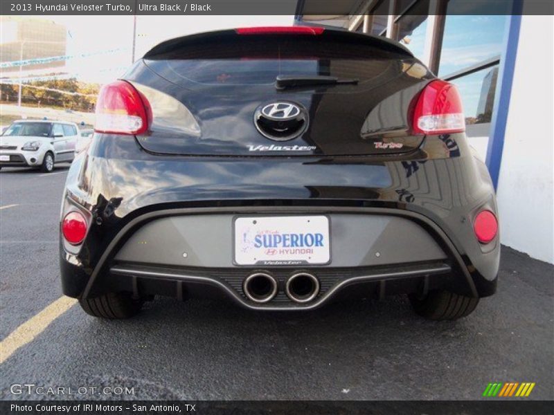 Ultra Black / Black 2013 Hyundai Veloster Turbo