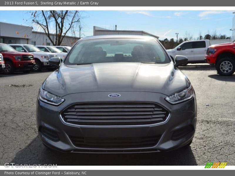 Sterling Gray Metallic / Earth Gray 2013 Ford Fusion S