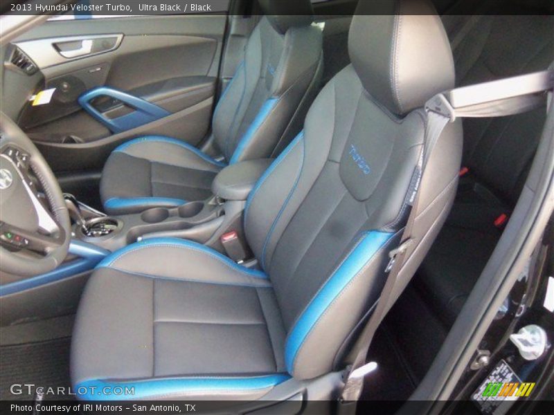 Ultra Black / Black 2013 Hyundai Veloster Turbo