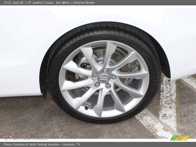 Ibis White / Chestnut Brown 2013 Audi A5 2.0T quattro Coupe