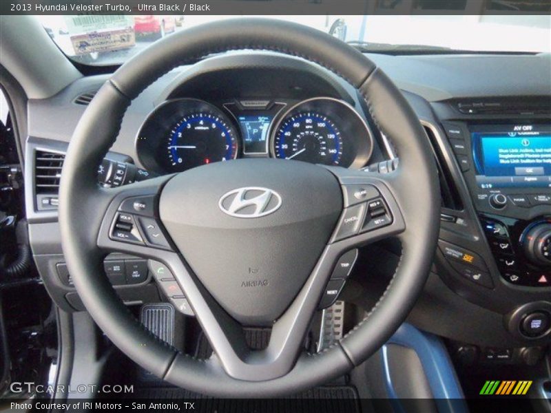 Ultra Black / Black 2013 Hyundai Veloster Turbo
