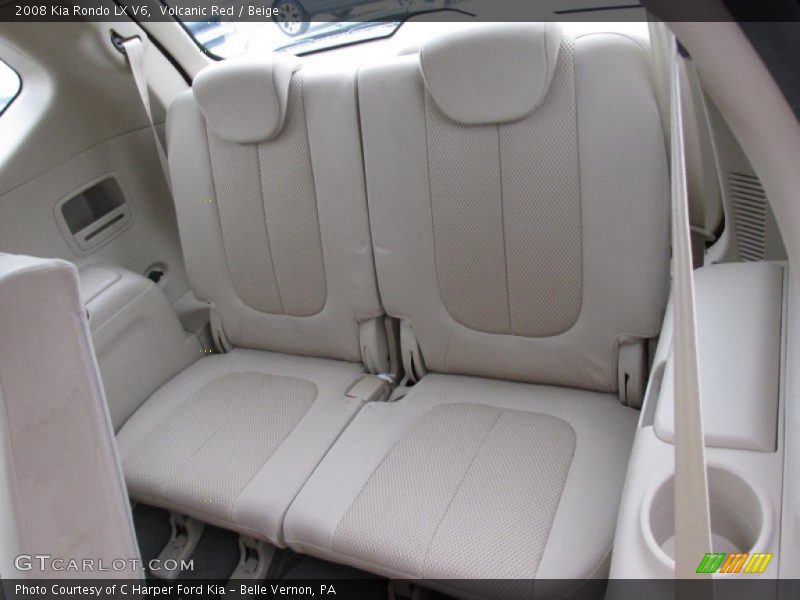 Volcanic Red / Beige 2008 Kia Rondo LX V6