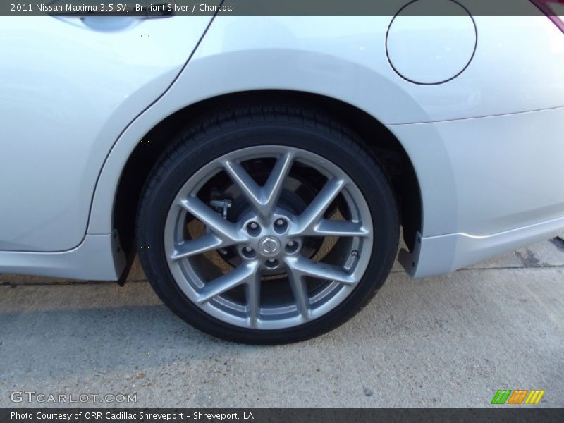 Brilliant Silver / Charcoal 2011 Nissan Maxima 3.5 SV