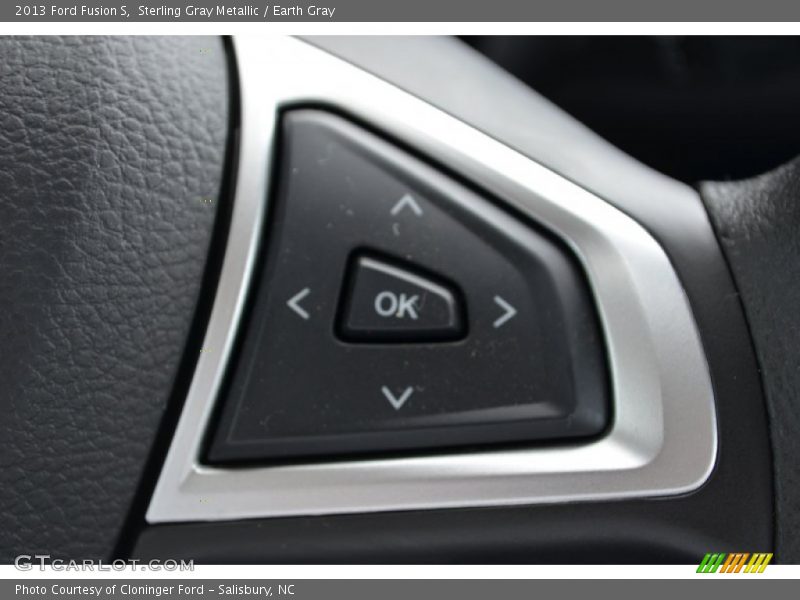 Sterling Gray Metallic / Earth Gray 2013 Ford Fusion S