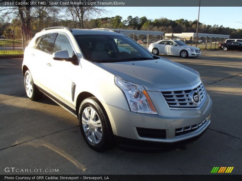 Silver Coast Metallic / Light Titanium/Ebony 2013 Cadillac SRX FWD