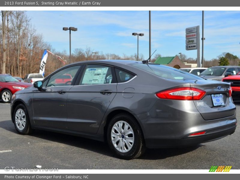 Sterling Gray Metallic / Earth Gray 2013 Ford Fusion S