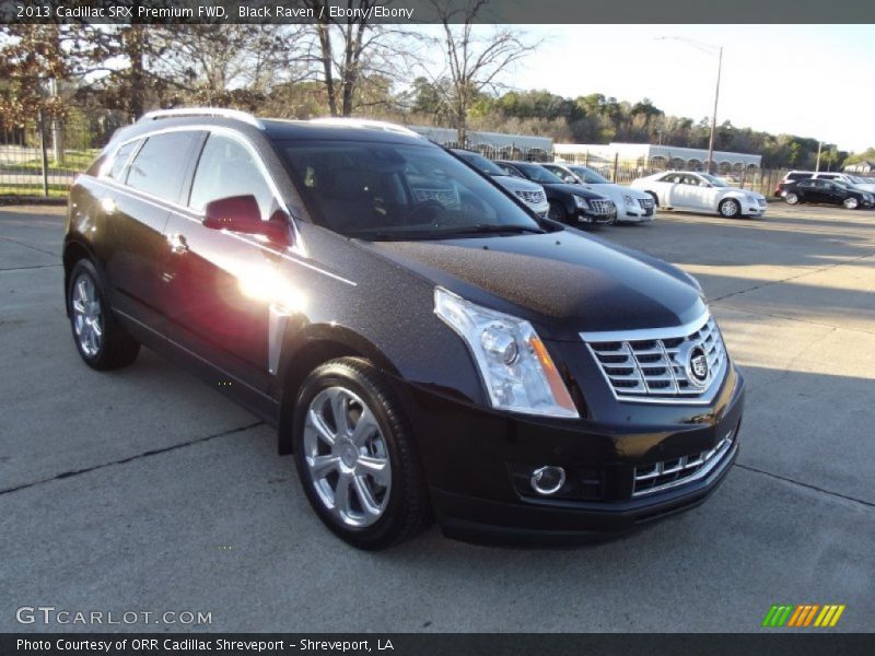 Black Raven / Ebony/Ebony 2013 Cadillac SRX Premium FWD