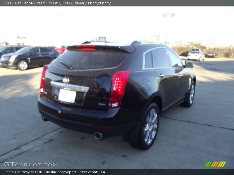 Black Raven / Ebony/Ebony 2013 Cadillac SRX Premium FWD