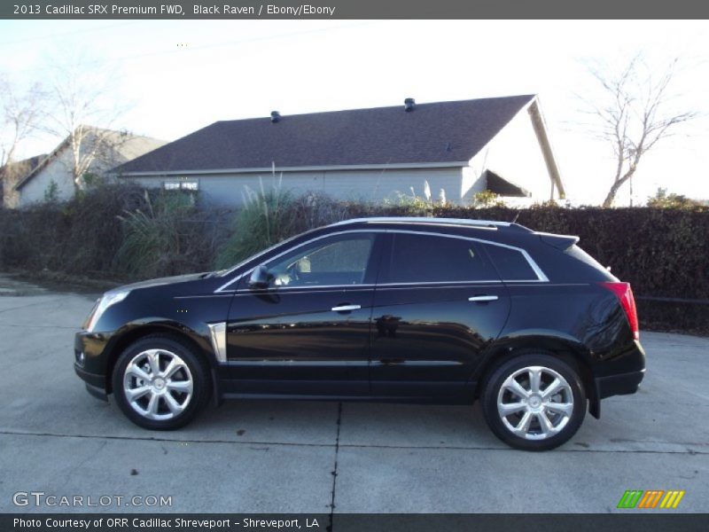 Black Raven / Ebony/Ebony 2013 Cadillac SRX Premium FWD