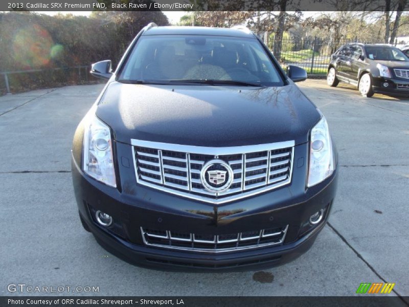 Black Raven / Ebony/Ebony 2013 Cadillac SRX Premium FWD